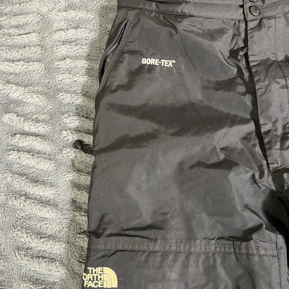 The North Face Gore-Tex Ski Snow Pants Mens XL Black Waterproof Suspenders AP712